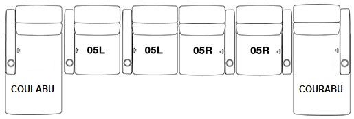 FrontRow™ Serenity 6 seat straight opt3