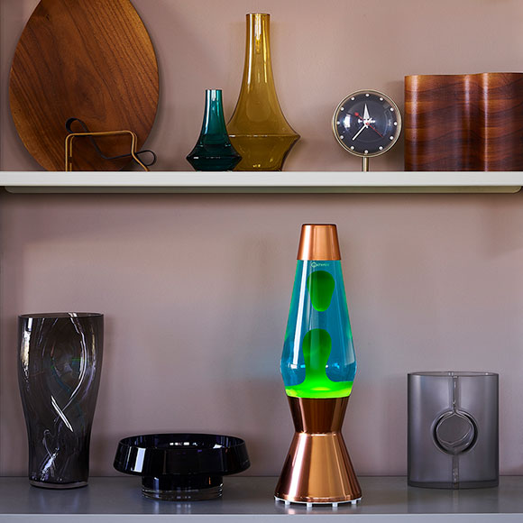 Astro copper lava lamp
