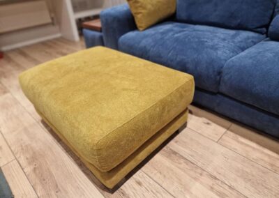 Ex display 2 seat sofa - blue