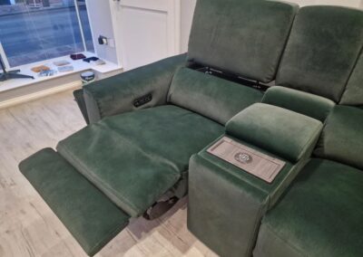 Ex display 2 seat sofa - green